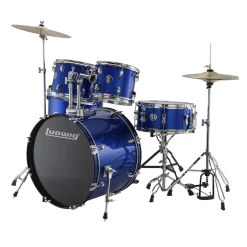 Ludwig Accent Drive Drum Kit Pack - Blue