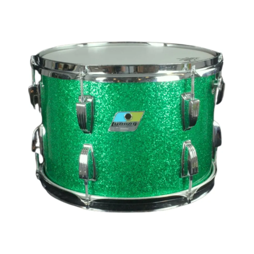 Ludwig Classic Maple 8"x10" Tom - Green Sparkle