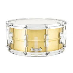 Ludwig LB654BM Acro Brass 14X6.5 Brushed Snare Drum