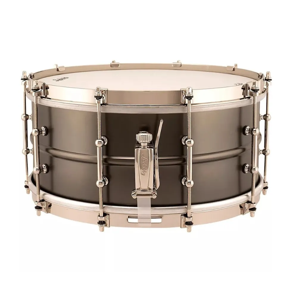 Ludwig LB417ST Limited Edition Black Beauty Satin De Luxe 14x6.5 Snare Drum