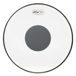 Ludwig 16" Clear Ambassador Silver Dot