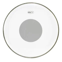 Ludwig 22" Powerstroke 3 Clear Silver Dot