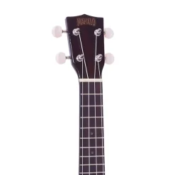 Mahalo MJ1TBK Java Series Soprano Ukulele - Transparent Black