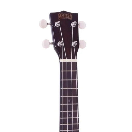 Mahalo MJ1TBK Java Series Soprano Ukulele - Transparent Black