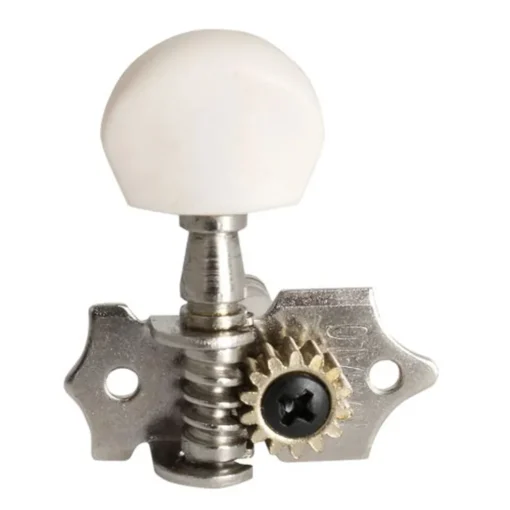 Mahalo Ukulele Machine Head Left Handed - White Button