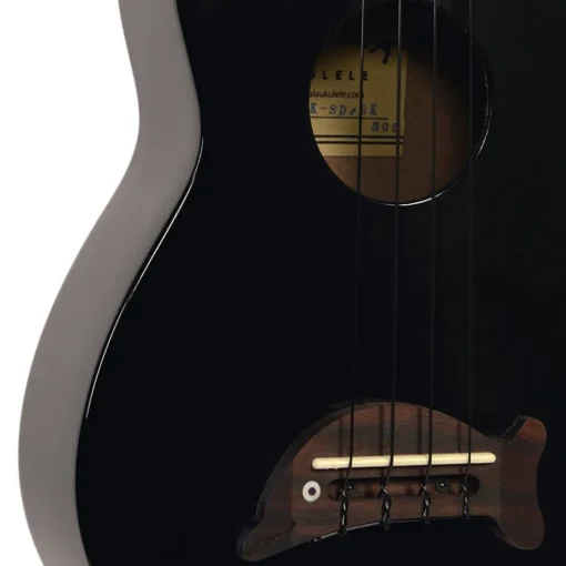 Makala Soprano Ukulele Dolphin Bridge - Black