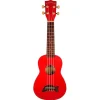 Makala Soprano Ukulele Dolphin Bridge - Candy Apple Red