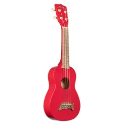 Makala Soprano Ukulele Dolphin Bridge - Red