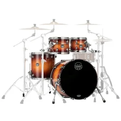 Mapex Saturn Evolution 22" Classic Birch 4-Piece Shell Pack - Exotic Sunburst