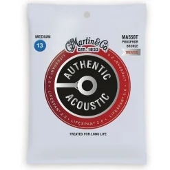 Martin Authentic Strings Treated - 13/56 Medium 92/8