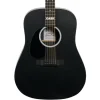 Martin DX Johnny Cash: X-Series Signature Edition Left Handed - Jett Black