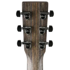 Martin DX Johnny Cash: X-Series Signature Edition Left Handed - Jett Black