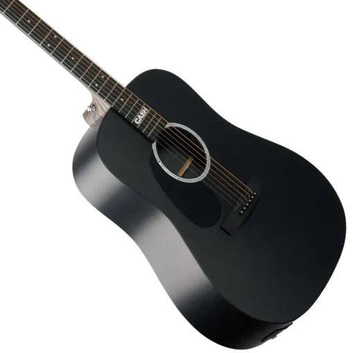 Martin DX Johnny Cash: X-Series Signature Edition Left Handed - Jett Black