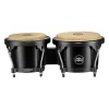 Meinl Journey Series HB50 Bongos: 6 1/2" Macho & 7 1/2" Hembra - Black