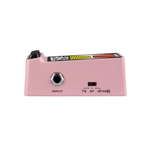 NUX Flow MKII Mini Pedal Tuner Pink