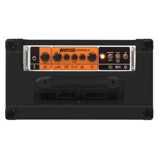 Orange Rocker 15 Black Combo