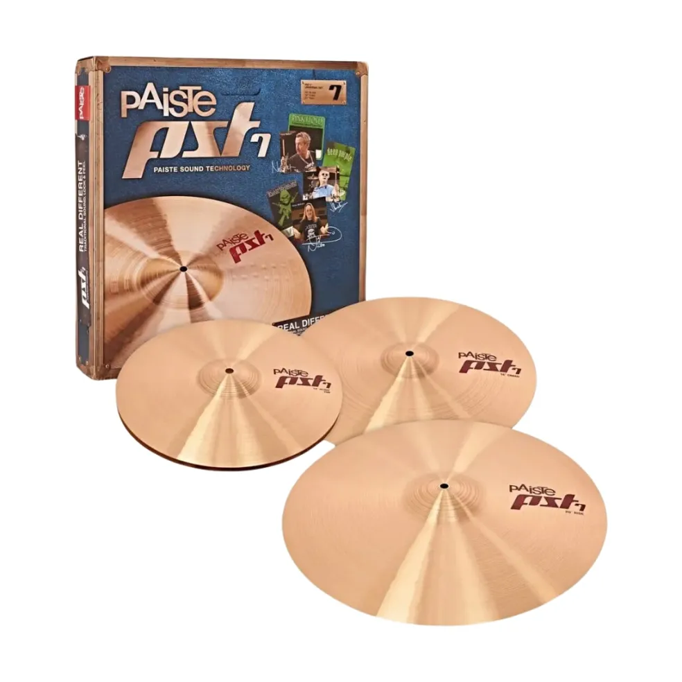 Paiste PST 7 Session Lightweight Cymbal Set -14/16/20 inch