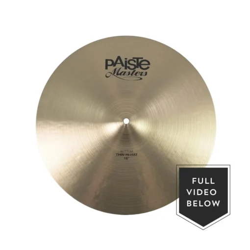 Paiste 16" Masters Thin Hi-Hats