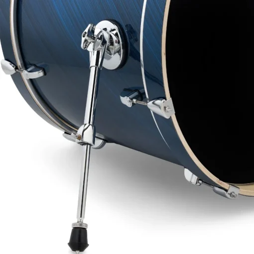 PDP Mainstage 5-Piece Complete Drum Set with Hardware and Cymbals - Twisted Blue Steel