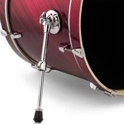 PDP Mainstage 5-Piece Complete Drum Set with Hardware and Cymbals - Twisted Cherry