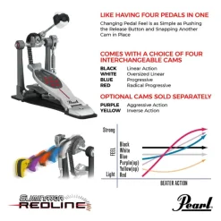 Pearl Eliminator Redline Single Pedal