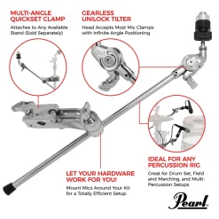 Pearl MH-70A Clamping Boom Mic Holder