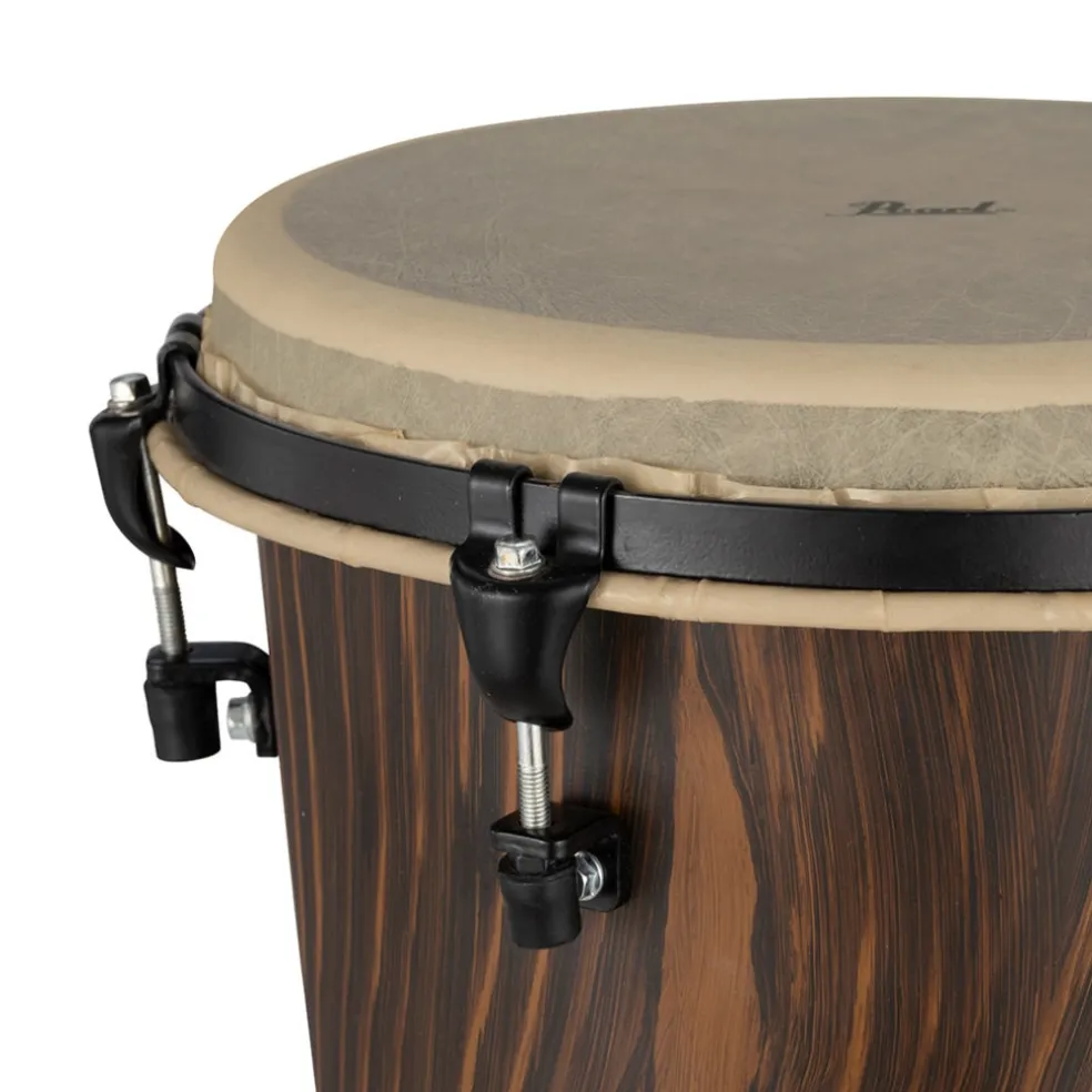 Pearl 12" Top Tuned Synthetic Shell Djembe Artisan - Straight Grain Limba