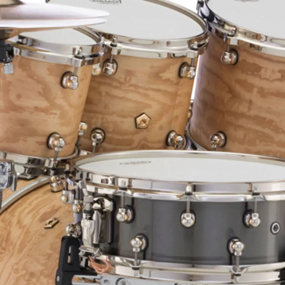 Pearl 14"x5" Dennis Chambers Signature Snare Drum - Cast Aluminium