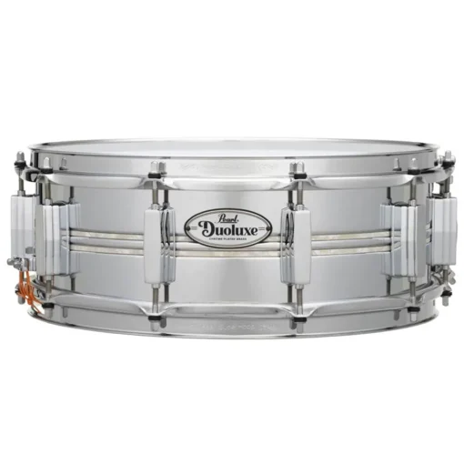 Pearl 14"x5" Duoluxe Chrome Over Brass Snare Drum