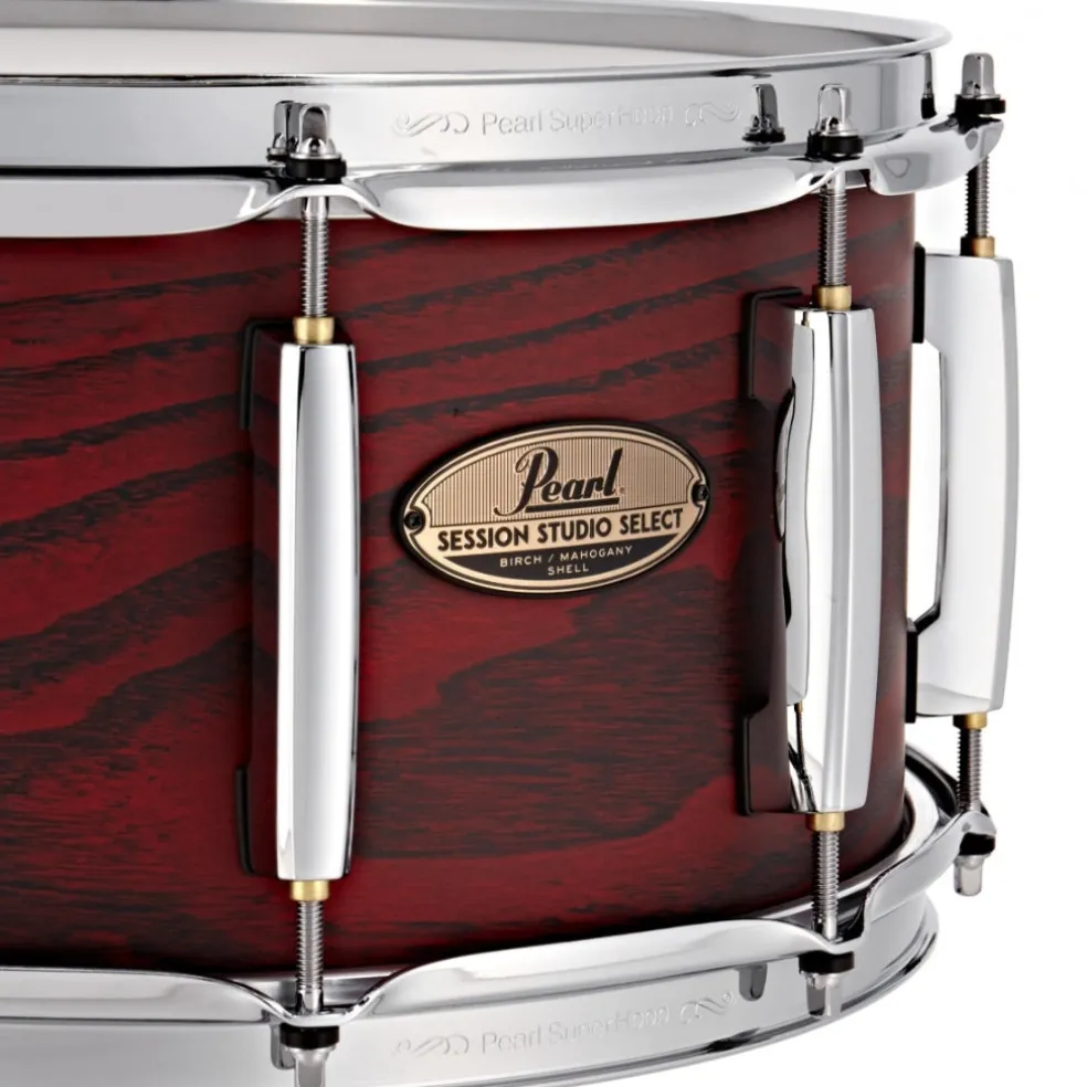 Pearl Studio Session Snare Drum 14 x 6.5 Scarlett Ash