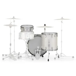 Pearl 75th Anniversary President Series Phenolic 22" 3-Piece Shell Pack Lauan - Pearl White Oyster
