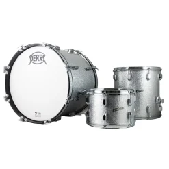 Pearl 75th Anniversary President Series Deluxe 22" 3-Piece Shell Pack Lauan - Silver Sparkle