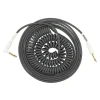 Pig Hog Half Coil Instrument Cable - 30ft - Grey/Black