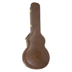 Premium LP Case - Brown w/ Red Plush Interior