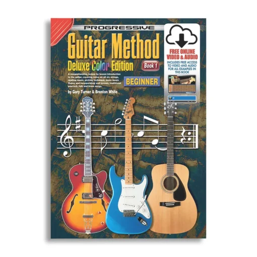 Progressive Guitar Method 1 Deluxe Edition Book/Online Video & Audio