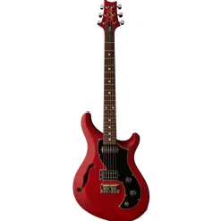 PRS S2 Vela Semi Hollow Satin - Vintage Cherry - Dot Inlays