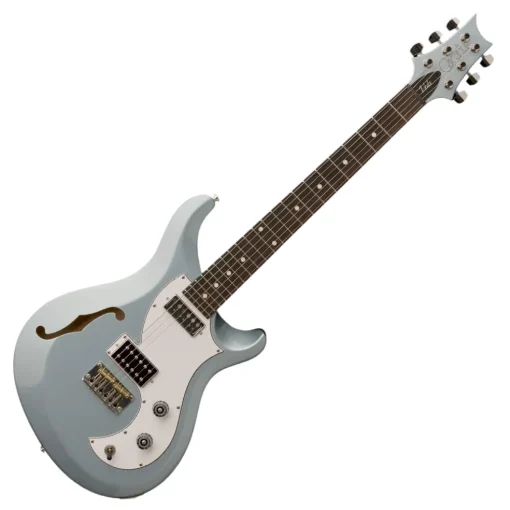PRS S2 Vela Semi-Hollow - Frost Blue Metallic - Dot Inlay