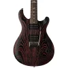 PRS SE CE24 Limited Edition Swamp Ash - Sandblasted Red