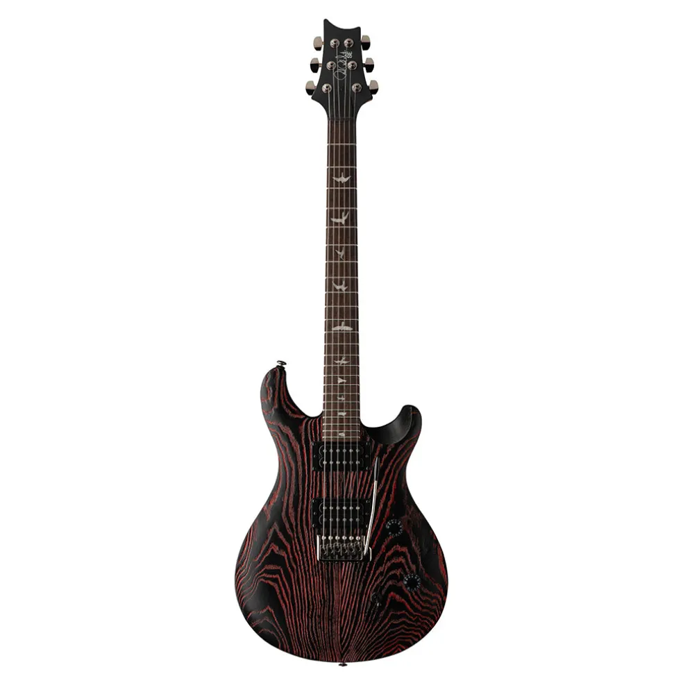 PRS SE CE24 Limited Edition Swamp Ash - Sandblasted Red