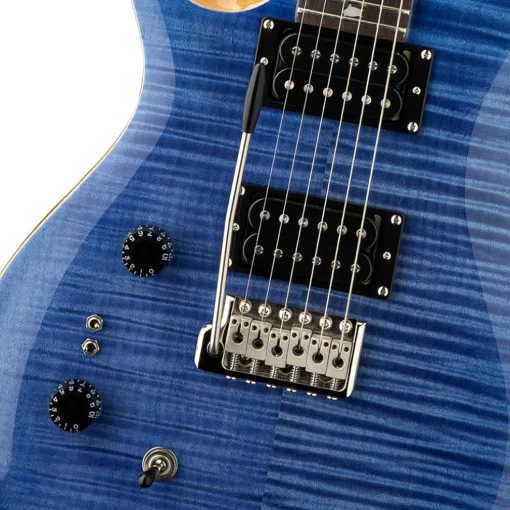 PRS SE Custom 24 08 LH, Faded Blue