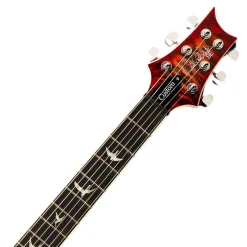 PRS SE Custom 24 08 Quilt - Charcoal Cherry Burst