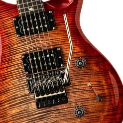 PRS SE Custom 24 Floyd - Charcoal Cherry Burst