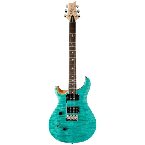 PRS SE Custom 24 Lefty Electric Guitar - Turquoise