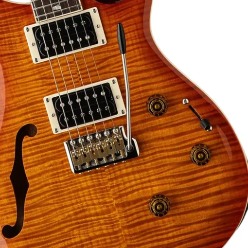 PRS SE Custom 24 Semi Hollow Piezo - Vintage Sunburst
