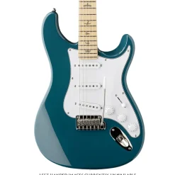 PRS SE Silver Sky Maple Fretboard Left Handed Nylon Blue
