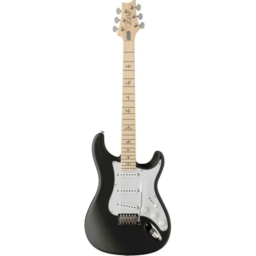 PRS Silver Sky Maple Fretboard in Faded Black Tee Satin