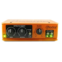 Radial EXTC-SA - Effects Loop Interface Connects Guitar Pedals to the Recording System