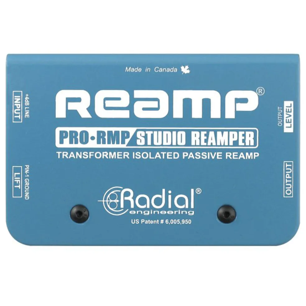 Radial PRORMP - Passive Re-amping Device with Custom Transformer