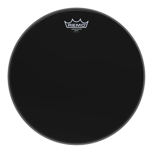 Remo 12" Ambassador Ebony