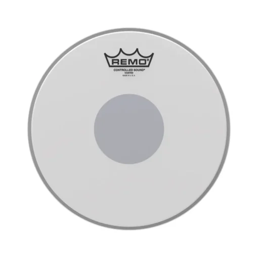 Remo 10" Control Sound Coated Batter - Black Dot